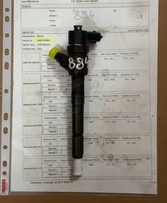Fiat Punto (199) Fuel injector 0445110083