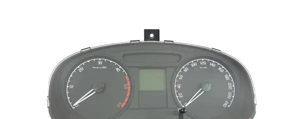 Skoda Fabia Mk2 (5J) Speedometer (instrument cluster) 5J0920801C M3455