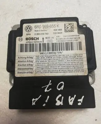 Skoda Fabia Mk3 (NJ) Airbag control unit/module 6R0959655K
