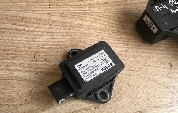 ESP acceleration yaw rate sensor