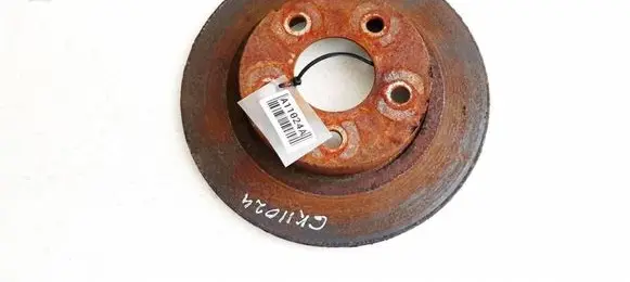 Opel Astra H Rear brake disc neventiliuojamas