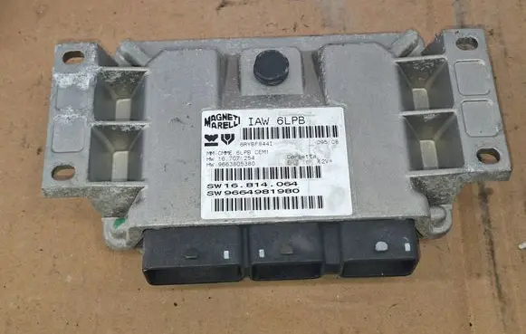 Peugeot 307 Engine control unit/module 9663805380 9664981980 16814064