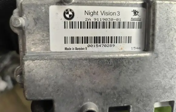 BMW 5 F10 F11 Night vision camera 9119030 0015470289