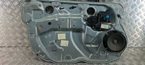 Volkswagen Polo Front door window regulator with motor 6Q4837401N
