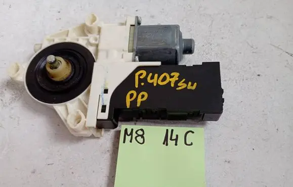 Peugeot 407 Rear door window regulator motor 994651102