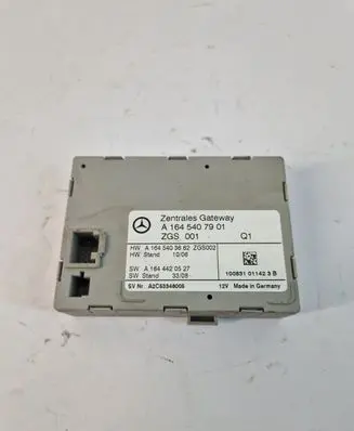 Mercedes-Benz ML W164 Gateway control module a1645407901