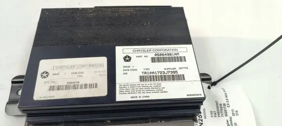 Fiat Freemont Sound amplifier 05064981AM