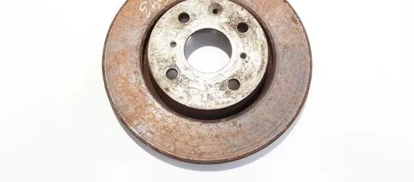 Peugeot 107 Front brake disc ventiliuojamas