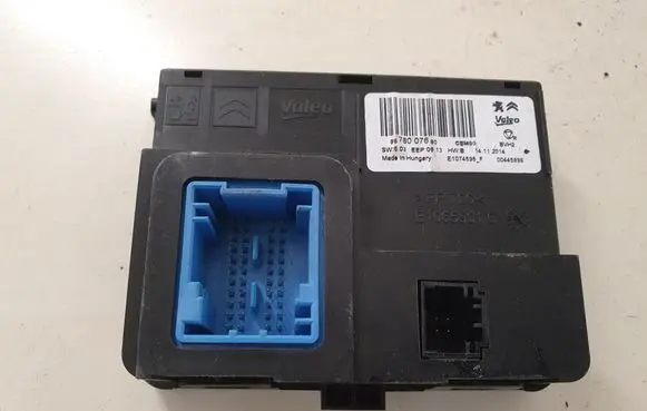Citroen C4 Cactus Air conditioner control unit module 9678007680