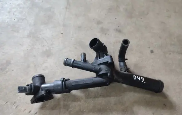Porsche Cayenne (92A) Engine coolant pipe/hose 03H121026D 03H121117B