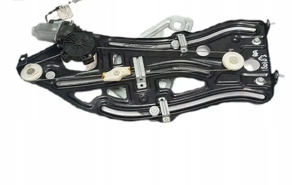Peugeot 207 Rear door window regulator with motor 400975C
