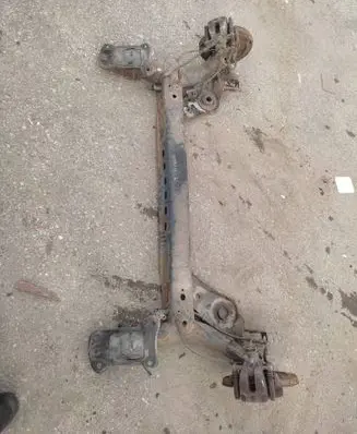 Rear axle beam