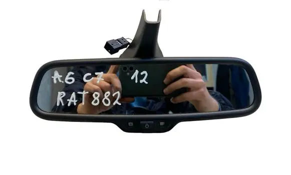 Audi A6 S6 C7 4G Rear view mirror (interior) 8K0857511E 8T0857593