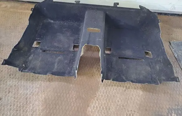 Mercedes-Benz E W212 Rear floor carpet liner A2126801641 11812484E