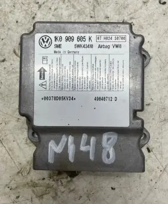 Skoda Octavia Mk2 (1Z) Airbag control unit/module 1K0909605K 49040712D 5WK43410