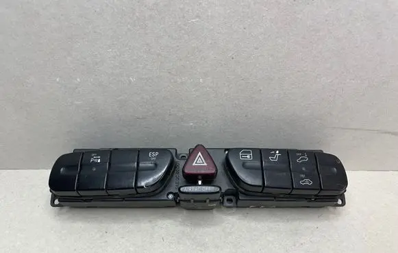 Mercedes-Benz C W203 Hazard light switch 2038216358