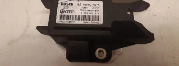 Audi A6 S6 C6 4F ESP acceleration yaw rate sensor 4B0907637A