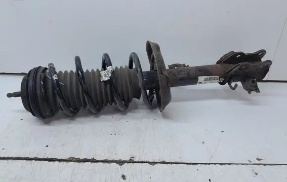 Front shock absorber with coil spring
