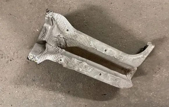 Volkswagen e-Golf Exhaust heat shield 5Q0825755D
