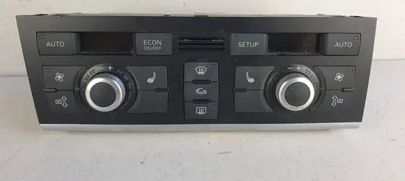 Audi A6 S6 C6 4F Climate control unit 4F1820043AG 4F0910043A 5HB00883351