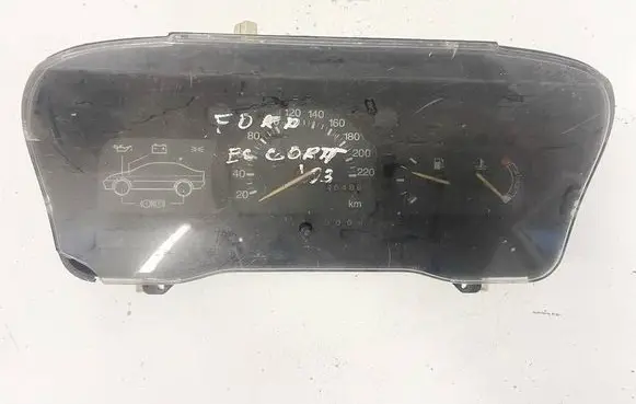 Ford Escort Speedometer (instrument cluster) 91ab10848ad 91ab-10c956-ac