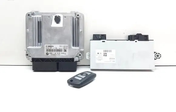 BMW X3 F25 Engine ECU kit and lock set 8513249 0281017647 9241974