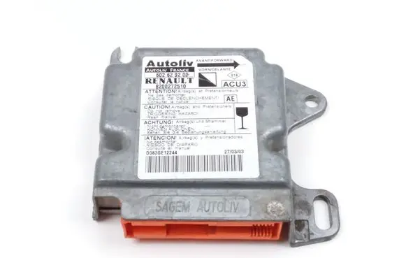 Renault Kangoo I Airbag control unit/module 602629200 8200272510