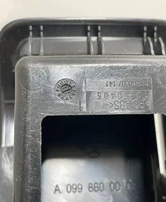 Mercedes-Benz S W222 ISOFIX cover A099860000 10550405 PPS0097141