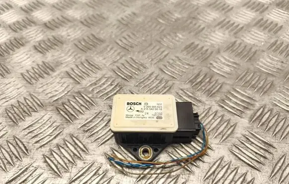 Mercedes-Benz E W211 ESP acceleration yaw rate sensor 0265005623 A2165420018