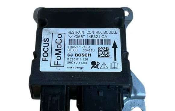 Ford Focus Airbag control unit/module CM5T14B321CA 0285011126