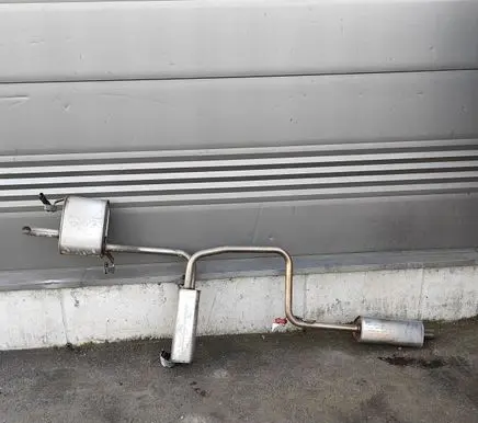 Volkswagen Caddy Muffler/silencer 5R3253211A 5R3253411D