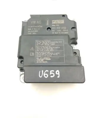 Porsche Cayenne (9Y0 9Y3) Airbag control unit/module 992959655D