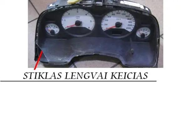 Opel Zafira A Speedometer (instrument cluster) 09228771GB