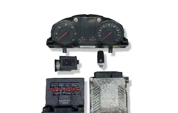 Volkswagen PASSAT B6 Engine ECU kit and lock set 03G906018FG 5WP45614AA 3C0937049AJ