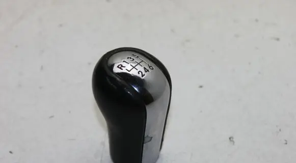 Gear lever shifter trim leather/knob