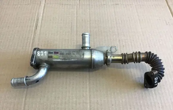 Jaguar S-Type EGR valve cooler 4R8Q9Y493AG