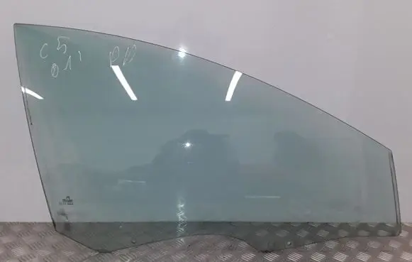 Citroen C5 Front door window glass four-door 43R000929 DOT39AS2M34