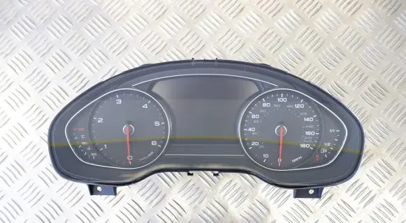 Audi A8 S8 D4 4H Speedometer (instrument cluster) 4H0920910H 0263670105