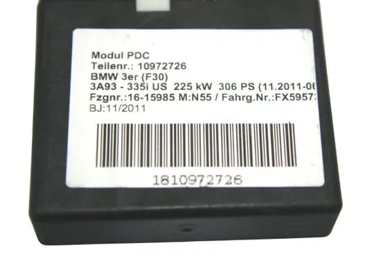 BMW 1 F20 F21 Parking PDC control unit/module 66336851822 6851822