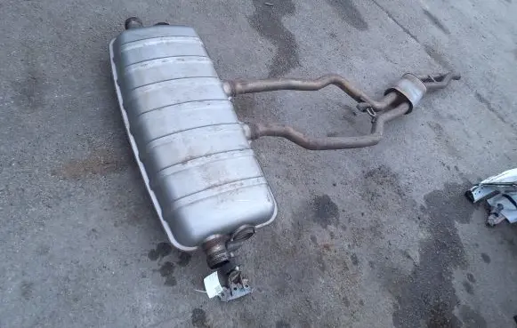 Porsche Cayenne (92A) Muffler/silencer 7P5253211