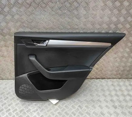 Skoda Superb B8 (3V) Rear door card panel trim 3V5867212 3V9867212