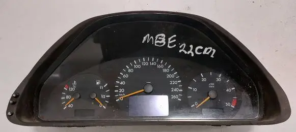 Mercedes-Benz E W210 Speedometer (instrument cluster) 110080063002 A2165402811
