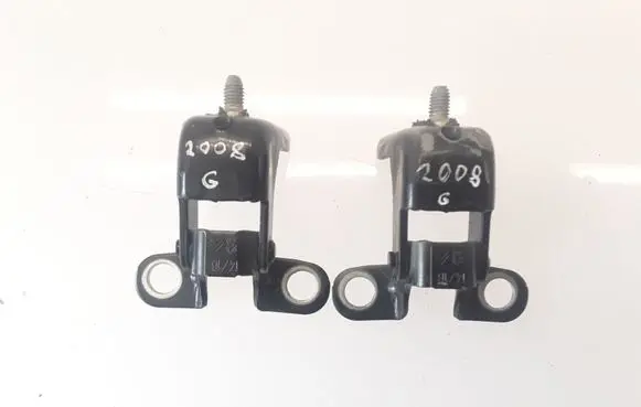Rear door hinge set