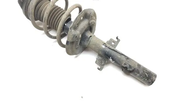 Front shock absorber with coil spring
