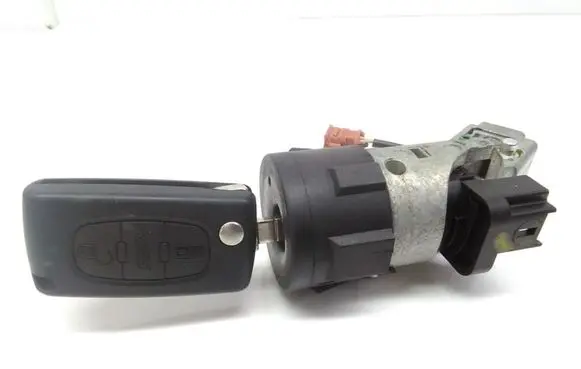 Peugeot 407 Ignition lock 9663123280 N0502455 N0502073