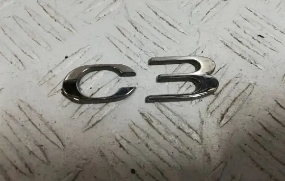 Citroen C3 Manufacturers badge/model letters 