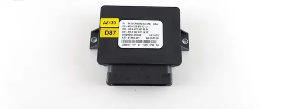 Mercedes-Benz S W222 Hand brake control module A2229005210 A2229010904 A2229021405