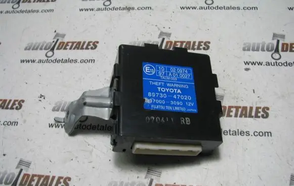 Toyota Prius (XW20) Alarm control unit/module 8973047020