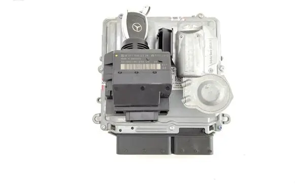 Mercedes-Benz E W211 Engine ECU kit and lock set A6421502826 0281014918 A2115452308