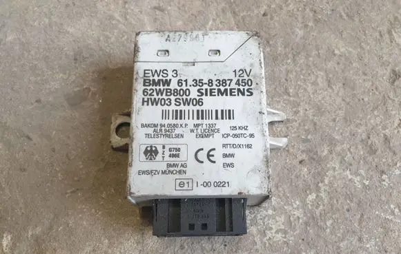BMW 3 E46 Immobilizer control unit/module 61358387450 8387450